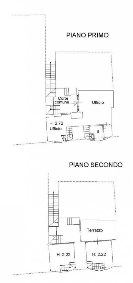 Ufficio in Via San Martino 7, Ancona, {3} - Planimetria 1