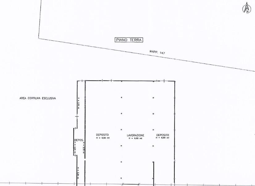 Capannone in Via Arginello Foggia 48, Dosolo, {3} - Planimetria 1