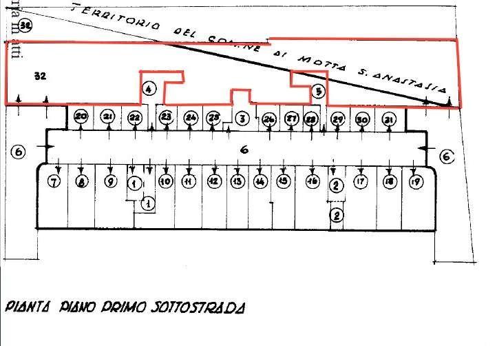 Palazzina commerciale in Via Nazionale 33, Camporotondo Etneo, {3} - Planimetria 1