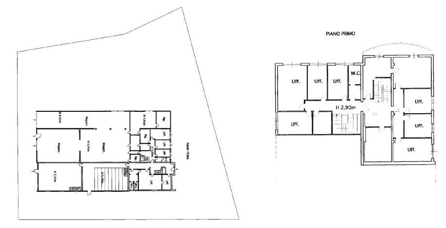 Capannone in Via Pradellona, Santa Maria Nuova, {3} - Planimetria 1