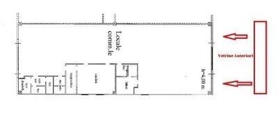 Negozio in Via Sacco E Vanzetti 77, Pedaso, {3} - Planimetria 1