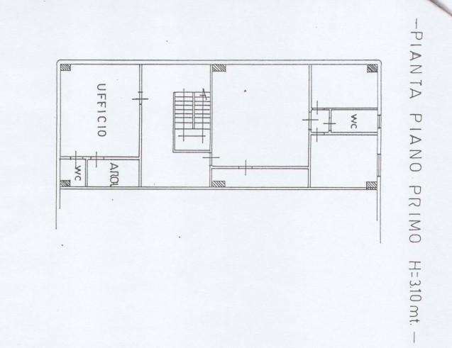 Capannone in Contrada Cutura, Rende, {3} - Planimetria 1