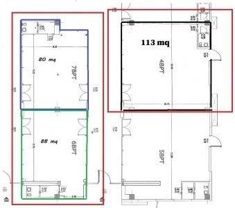 Palazzina commerciale in Contrada Pace, Tolentino, {3} - Planimetria 1
