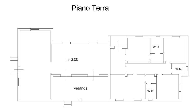 Palazzina commerciale in Via Gerolamo De Rada, Cosenza, {3} - Planimetria 1