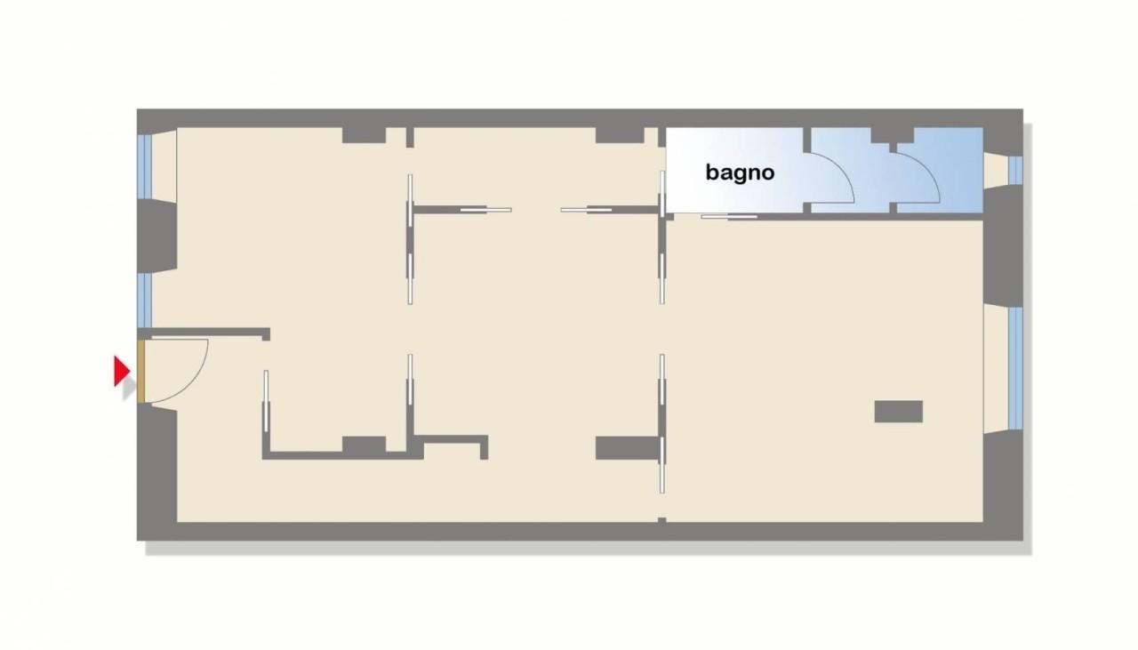 Palazzina commerciale in Via San Giovanni in Argentella 107, Roma, {3} - Planimetria 1