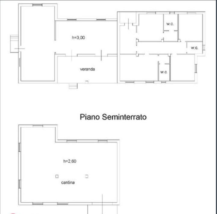 Ufficio in Via Roald Amundsen 56, Rende, {3} - Planimetria 1
