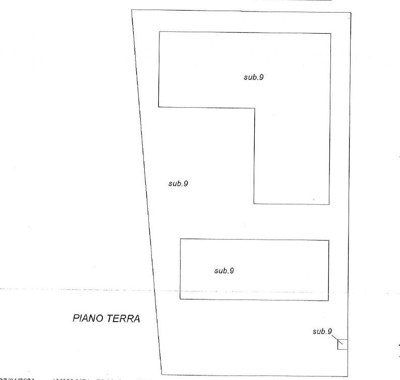 Palazzina commerciale in Via Marina 43, Montemarciano, {3} - Planimetria 1