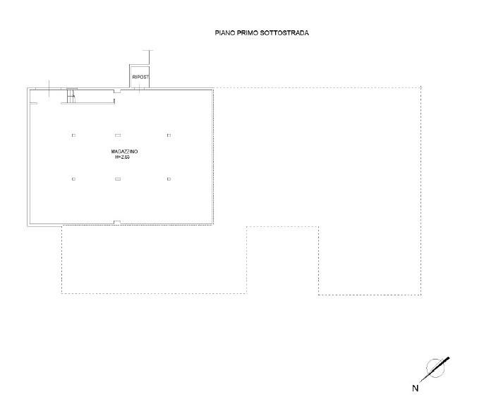 Magazzino in Via Ancona 41, Jesi, {3} - Planimetria 1