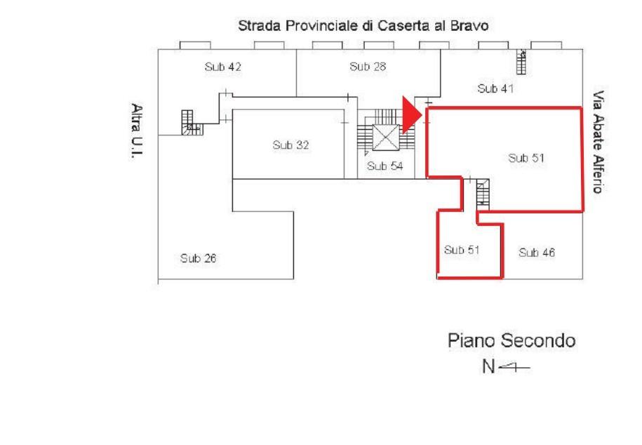Ufficio in Via Abate Alfierio 2, Napoli, {3} - Planimetria 1