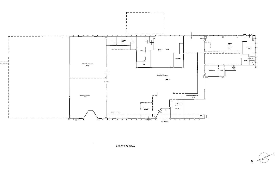 Palazzina commerciale in Largo 2 Giugno, Castelbellino, {3} - Planimetria 1