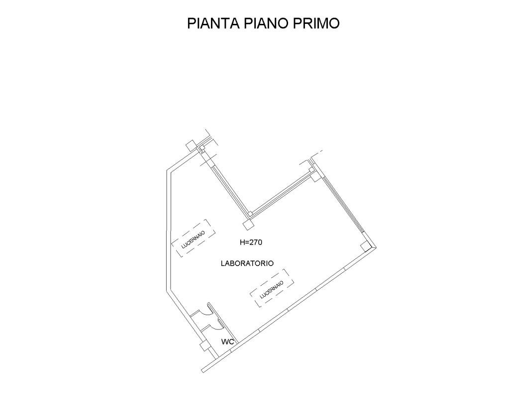 Palazzina commerciale in Via Caduti del Lavoro 2, Ancona, {3} - Planimetria 1
