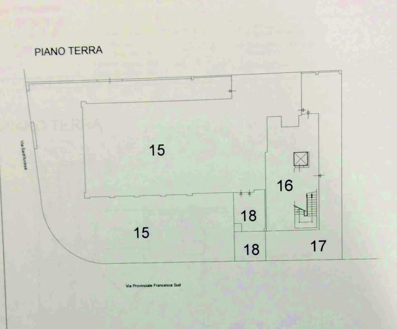 Palazzina commerciale in Via Provinciale Francesca Sud 90, Santa Croce Sull'Arno, {3} - Planimetria 1