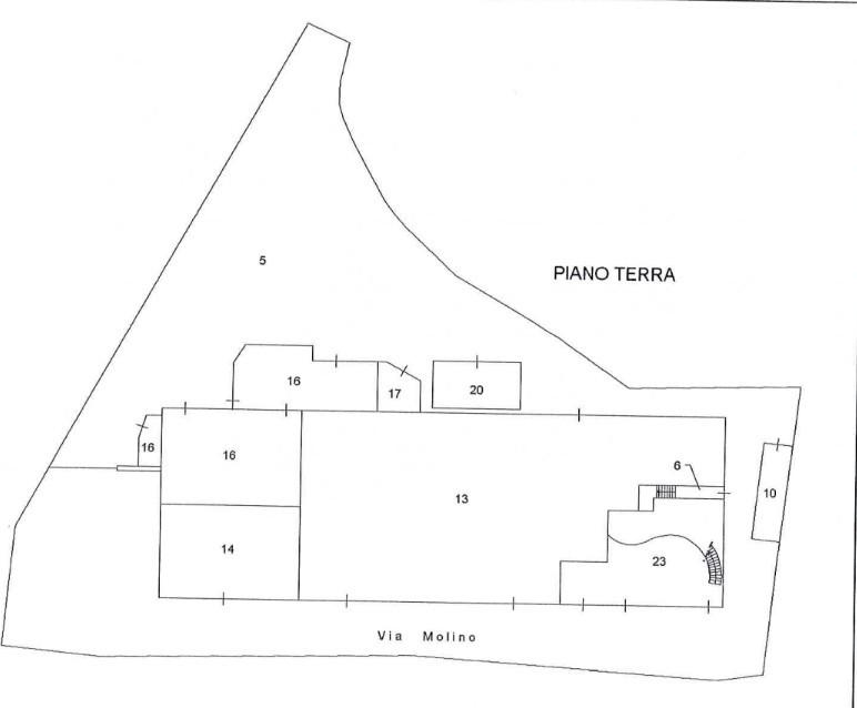 Negozio in Via Molino 16/F, Castelbellino, {3} - Planimetria 1
