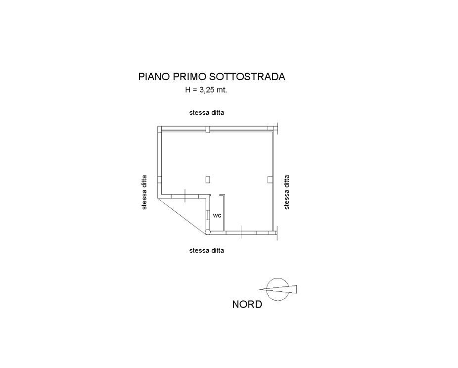 Ufficio in Via Cardinale Fabrizio Russo, Belmonte Calabro, {3} - Planimetria 1