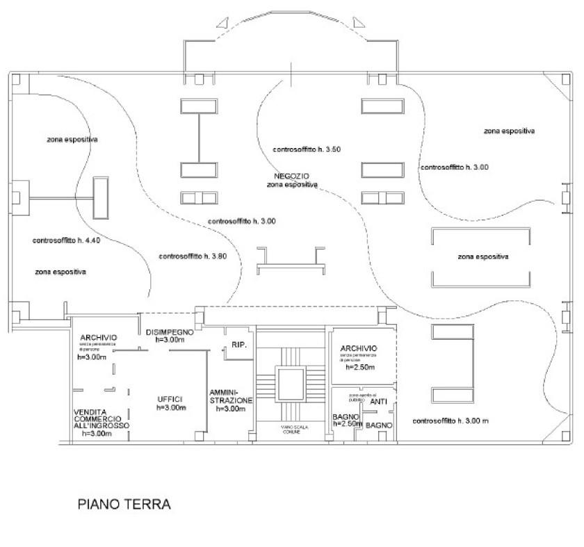 Ufficio in Via Magistrini 1, Castel Maggiore, {3} - Planimetria 1