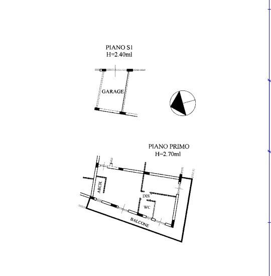 Palazzina commerciale in Via Stella Snc, Broccostella, {3} - Planimetria 1