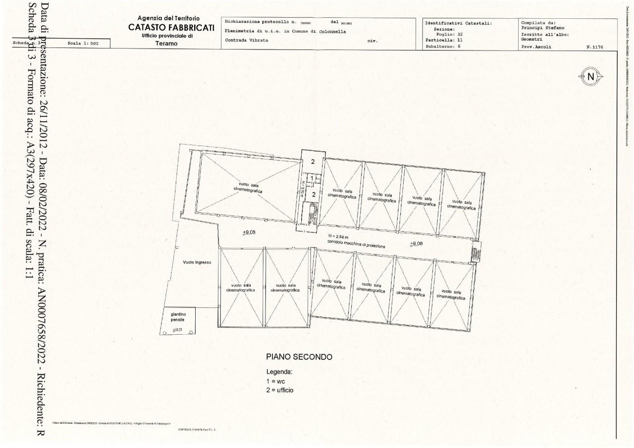 Capannone in Contrada Valvibrata, Colonnella, {3} - Planimetria 1