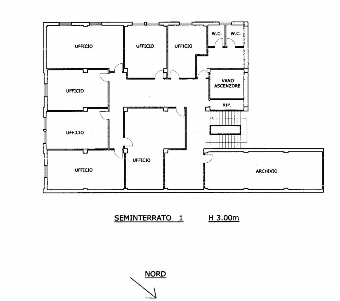Ufficio in Corso Risorgimento, Isernia, {3} - Planimetria 1
