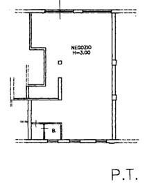 Negozio in Via Montarice 11, Porto Recanati, {3} - Planimetria 1