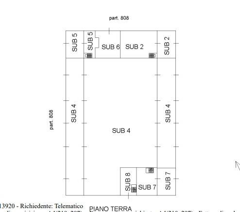 Capannone in Via Erasmo Piaggio, Chieti, {3} - Planimetria 1