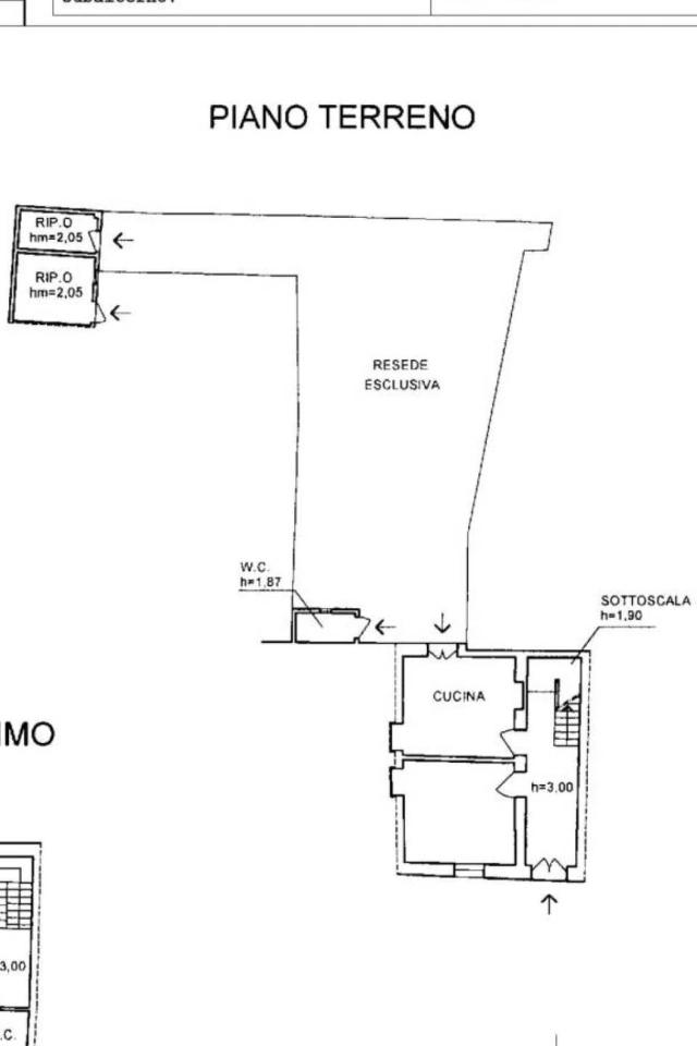 Casa indipendente in vendita, Via della Repubblica 307, Barga - Planimetria 1