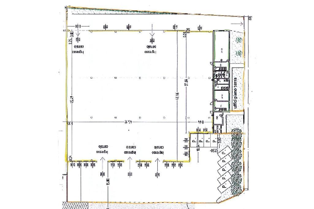 Capannone in Via San Francesco, Casatenovo, {3} - Planimetria 1