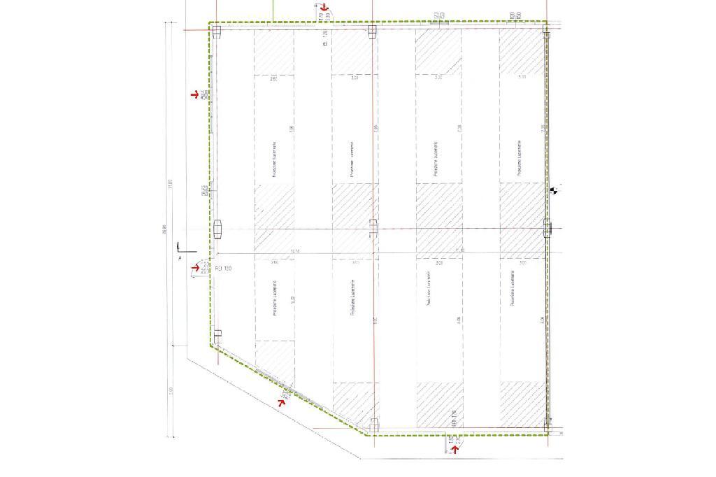 Capannone in Via Adda, Airuno, {3} - Planimetria 1