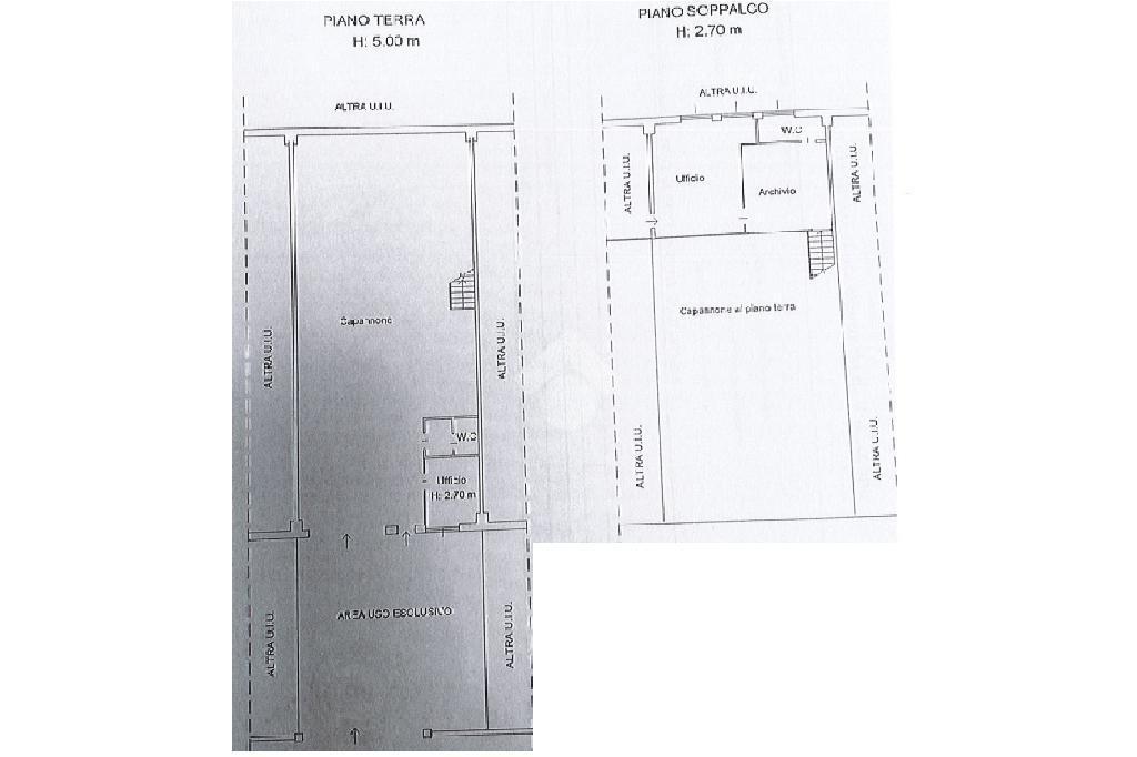 Capannone in Via Trieste 21, Pioltello, {3} - Planimetria 1