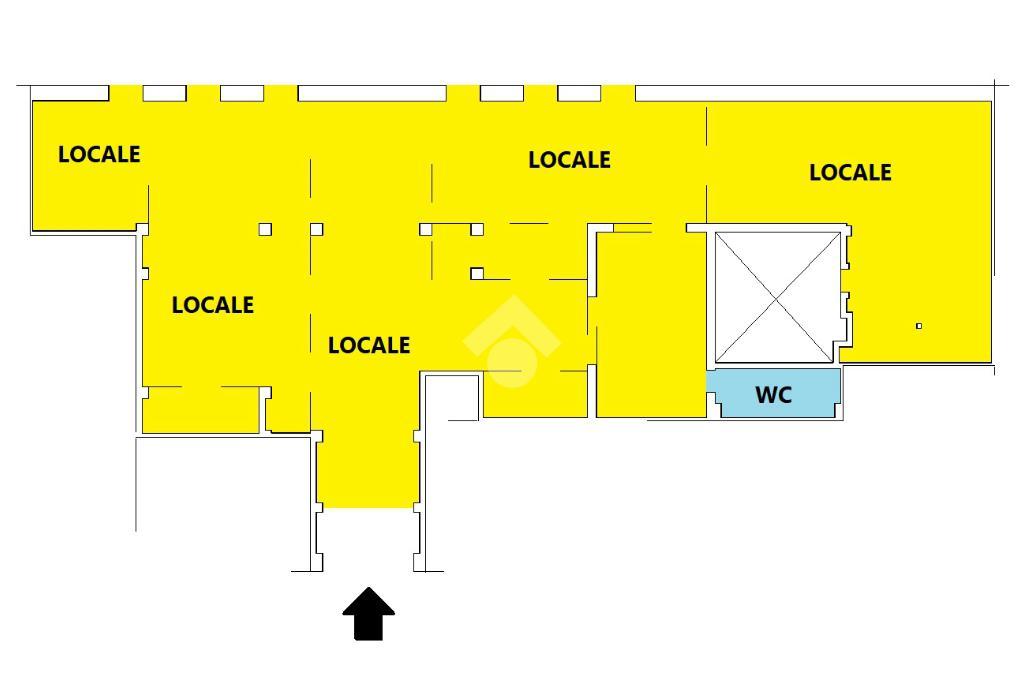 Magazzino in Via Rimini 00, Roma, {3} - Planimetria 1