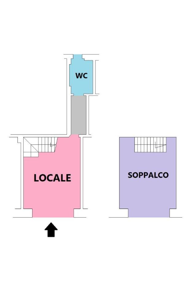 Negozio in Piazza Galeria 00, Roma, {3} - Planimetria 1