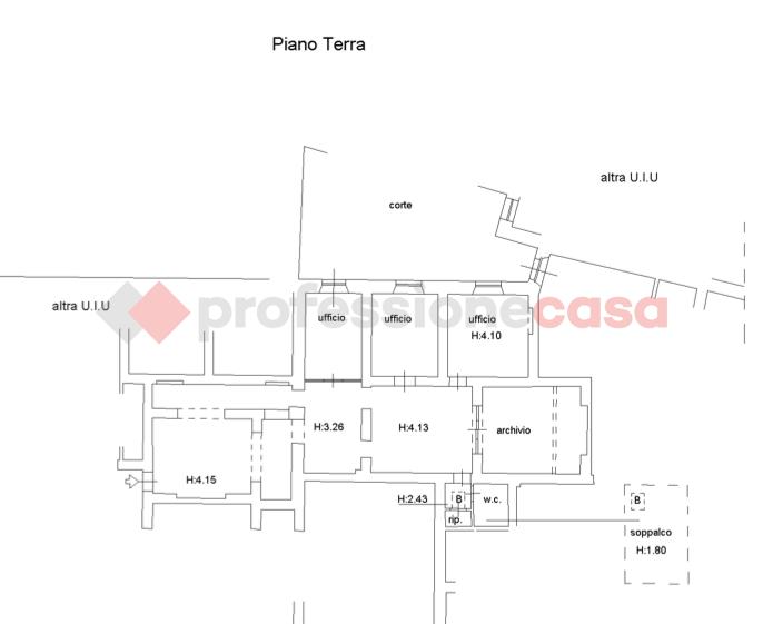 Ufficio in , Livorno, {3} - Planimetria 1