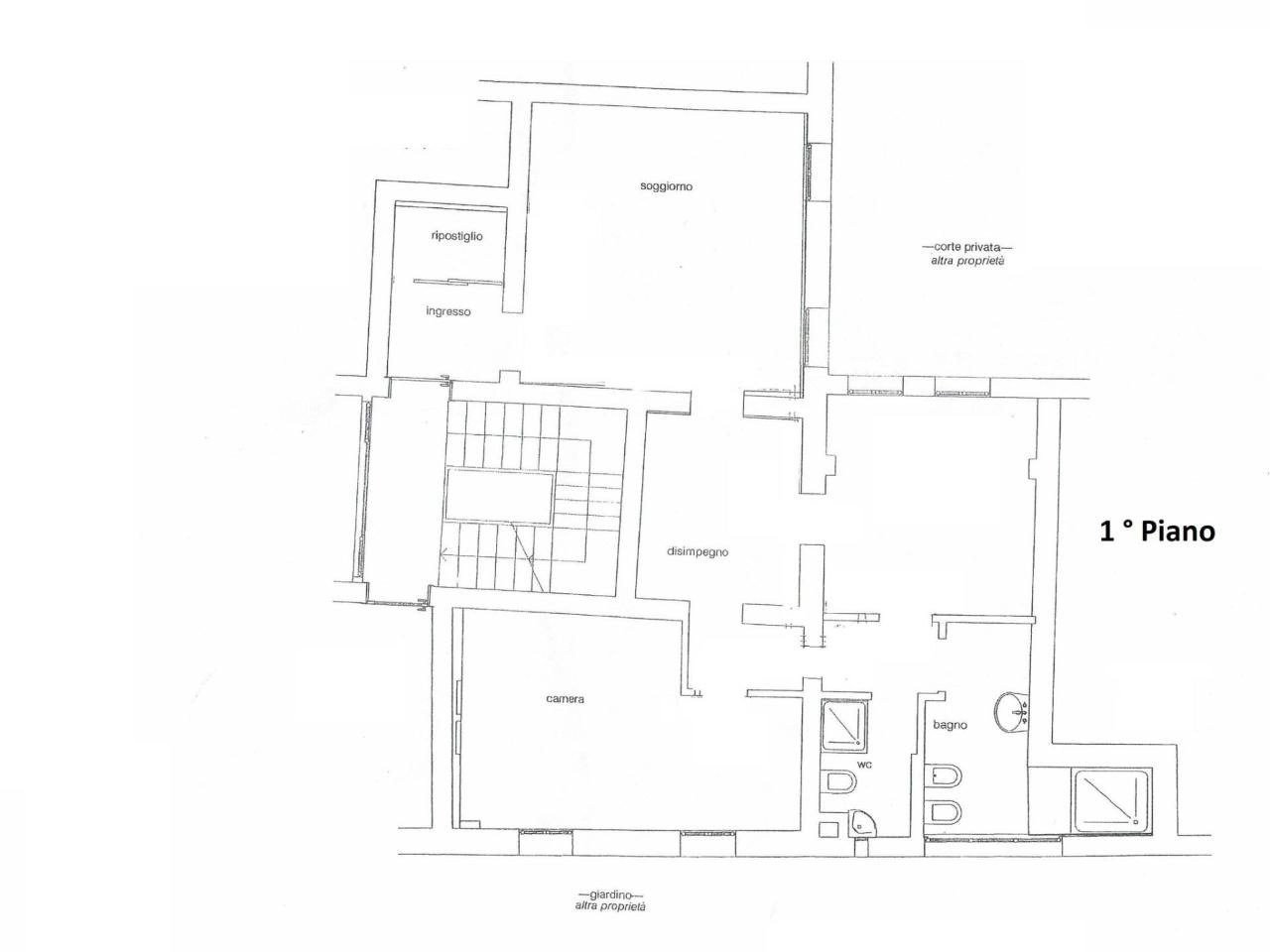 Quadrilocale in vendita, Riva De Biasio S.N.C, Venezia - Planimetria 1