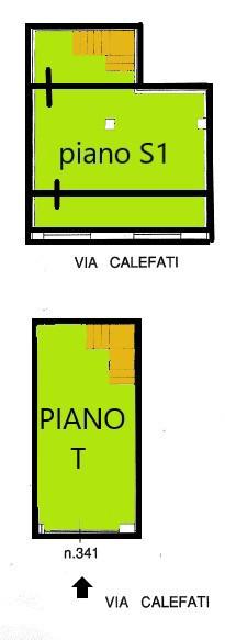 Negozio in  Via Calefati 341, Bari, {3} - Planimetria 1