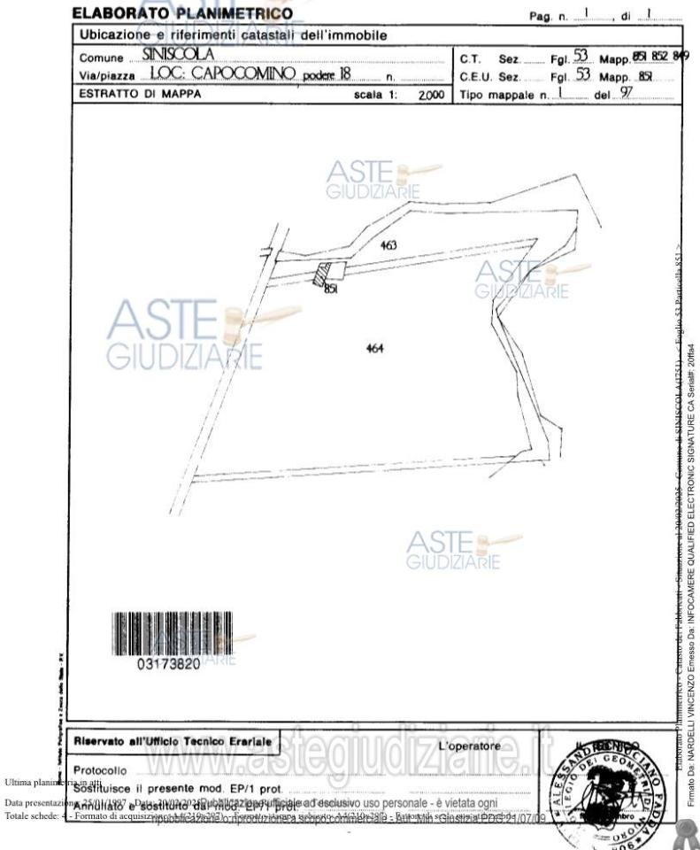 Negozio in Loc Capo Comino- Etfas Snc, Siniscola, {3} - Planimetria 1