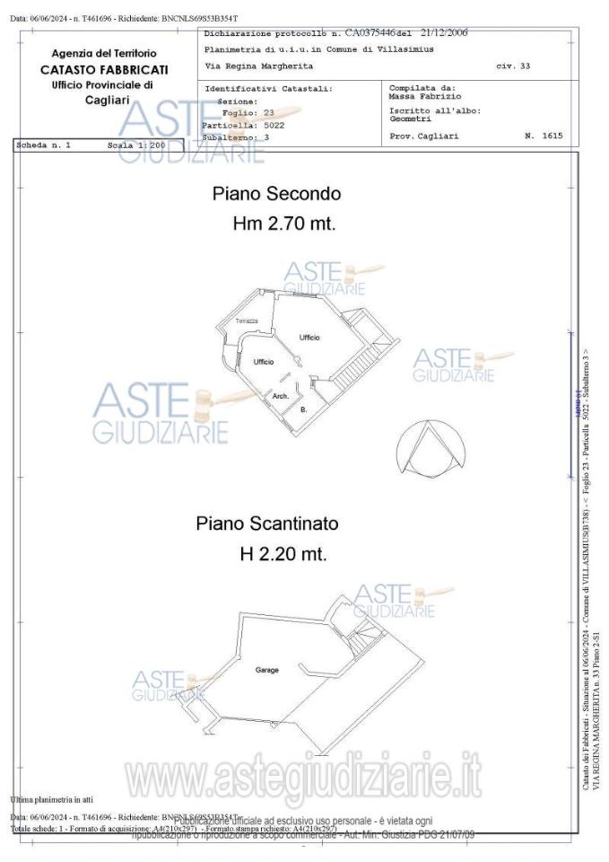 Ufficio in Via Regina Elena, 31, 31b, 09049 Villasimius su, Italia 31, Villasimius, {3} - Planimetria 1