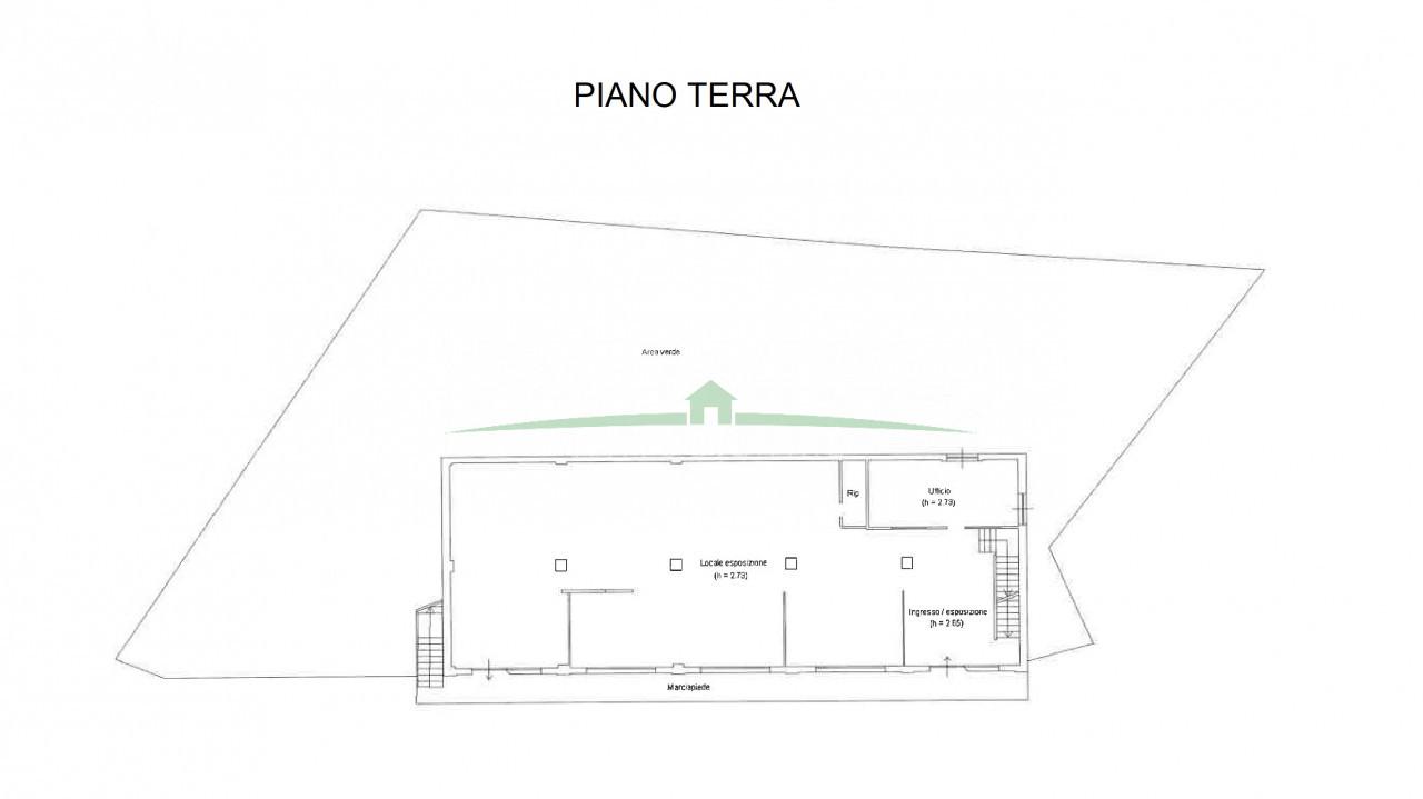 Negozio in Via Roma Snc, Antignano, {3} - Planimetria 1