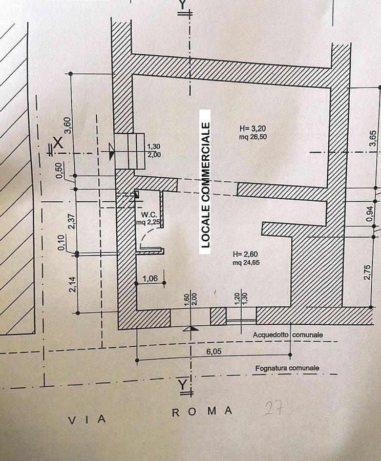 Negozio in Via Roma 27, Marino, {3} - Planimetria 1