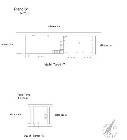 Negozio in Via Marino Turchi 17, Napoli, {3} - Planimetria 1