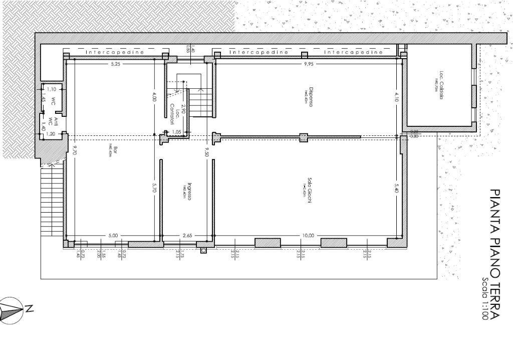Albergo in Via San Bernardo 28, Mendatica, {3} - Planimetria 1