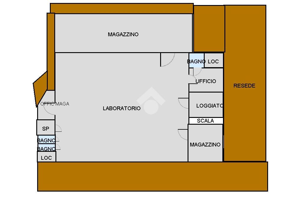 Laboratorio in Via Lombarda 214, Capannori, {3} - Planimetria 1