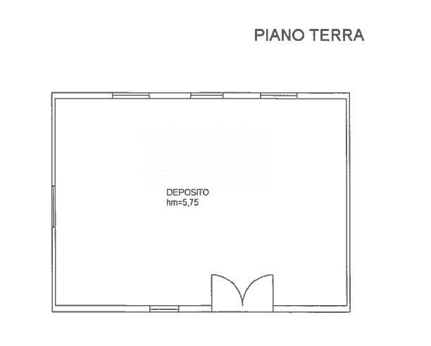 Capannone in Strada per Acate 42, Vittoria, {3} - Planimetria 1