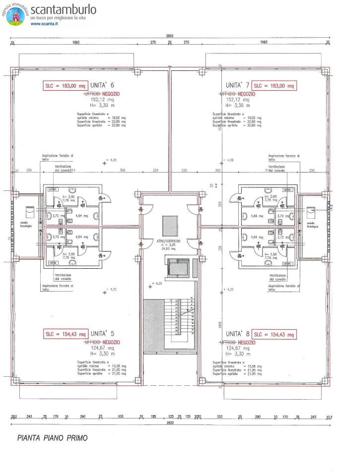 Negozio in Via Noalese 61n, Treviso, {3} - Planimetria 1