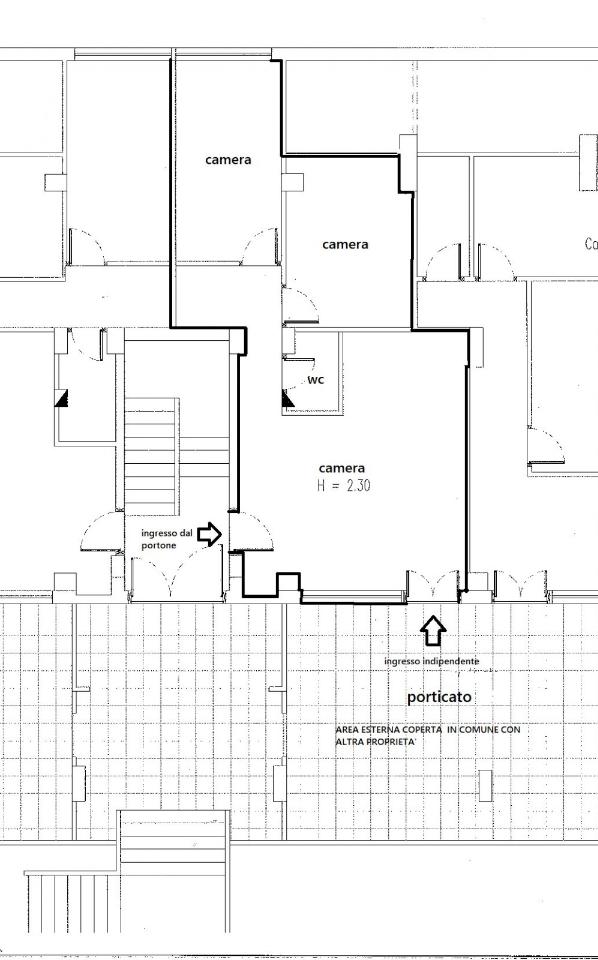 Ufficio in Viale Italia 34, Matera, {3} - Planimetria 1