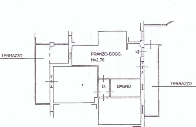 Dreizimmerwohnung, Ostra - Foto 1