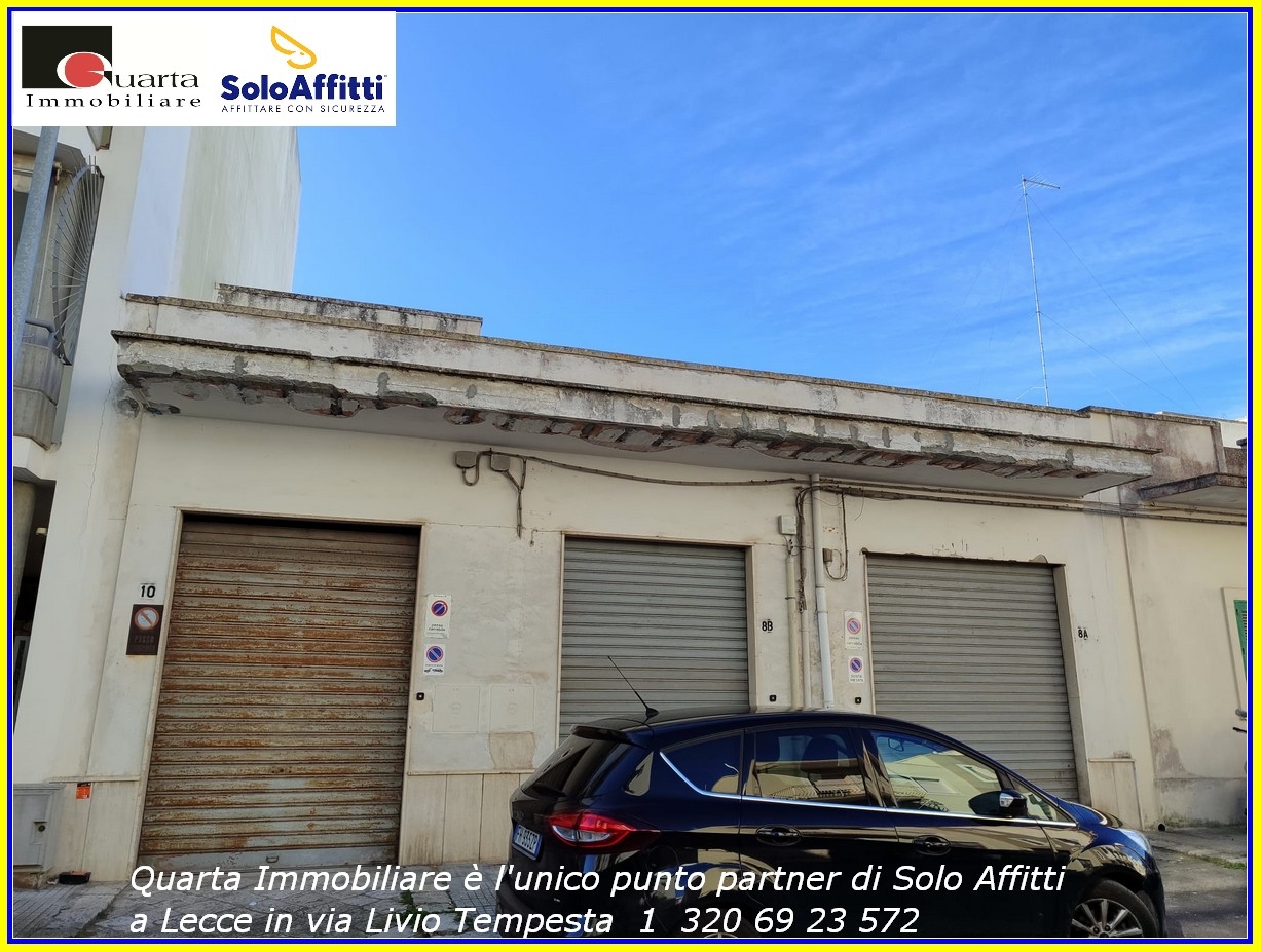 Officina in affitto a Lecce