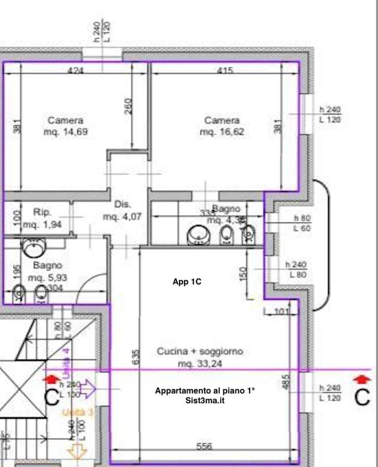 Appartamento in vendita a Capannori