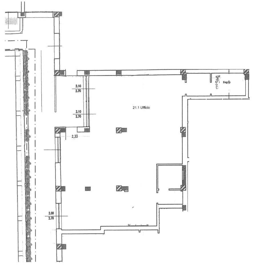 Ufficio in Viale Belfiore, Firenze, {3} - Planimetria 1
