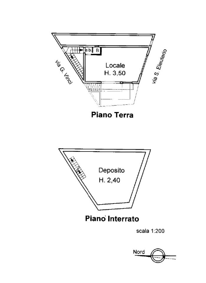 Negozio in Via Sant' Eleuterio, Parabita, {3} - Planimetria 1