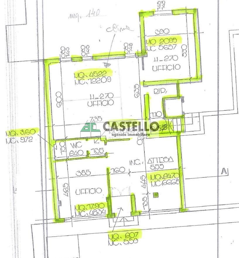 Ufficio in , Cadoneghe, {3} - Planimetria 1
