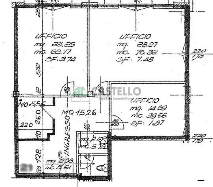 Ufficio in Roma, Campodarsego, {3} - Planimetria 1